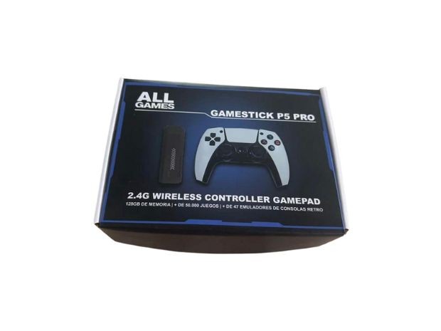&u+ MINI CONSOLA ARCADE 2 JOYSTICK INALAMBRICO ALL X2 P5